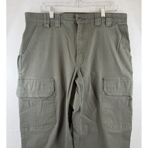 Duluth Trading Flex Fire Hose Relaxed Fit Men's Pants 36x32 Gray Heavyweight